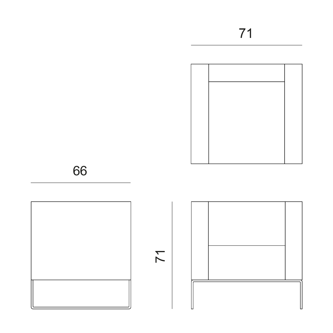 disegno divano contract