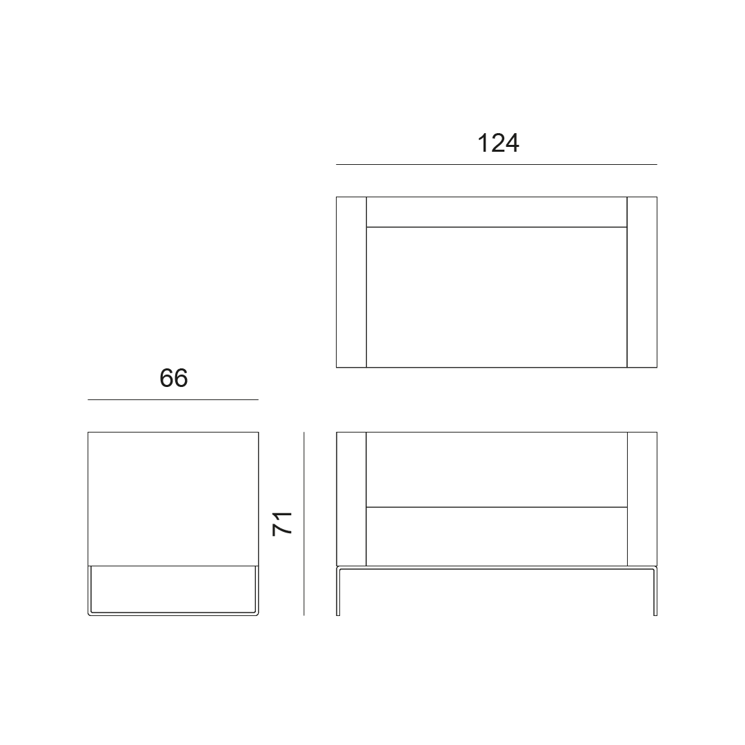 disegno divano contract