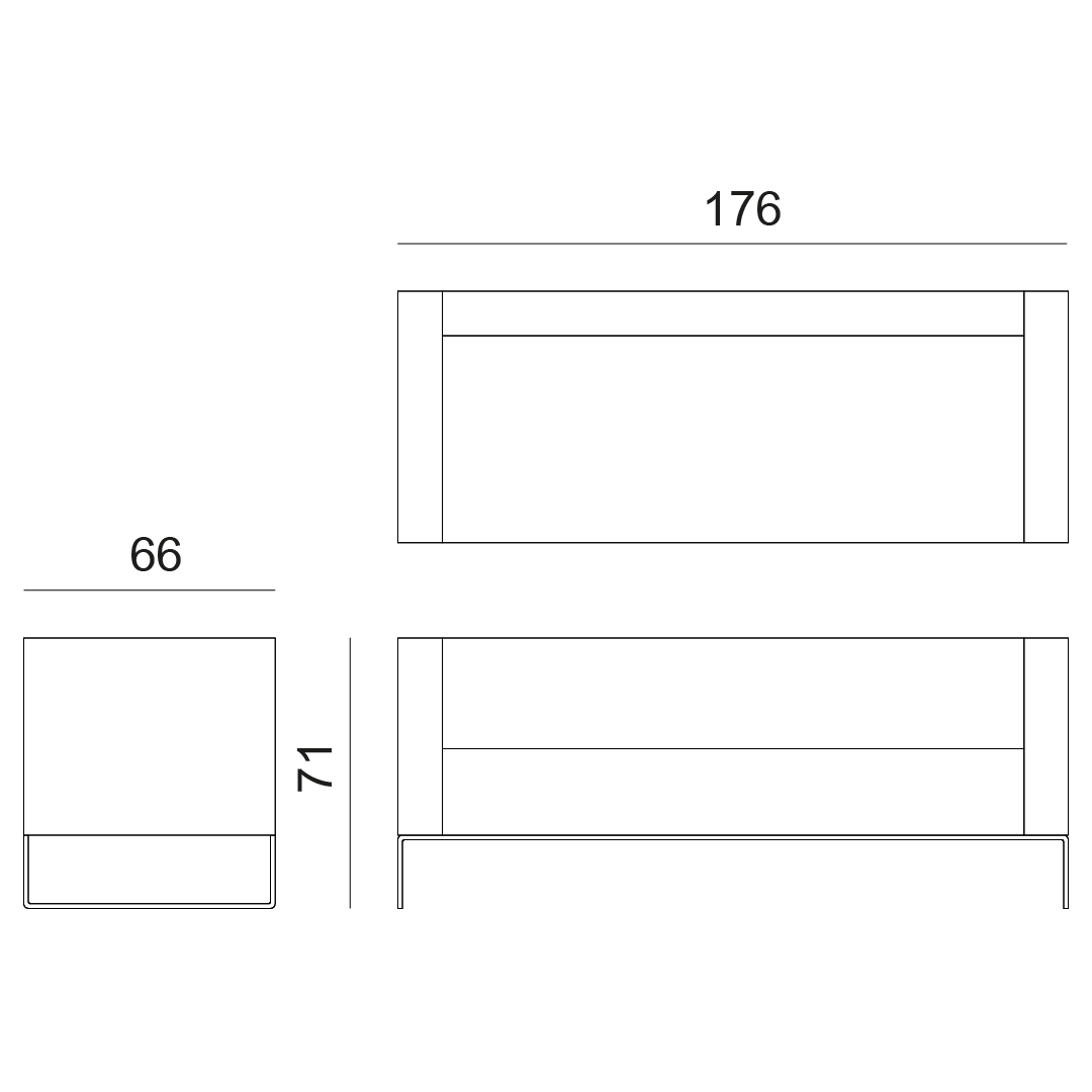 disegno divano contract