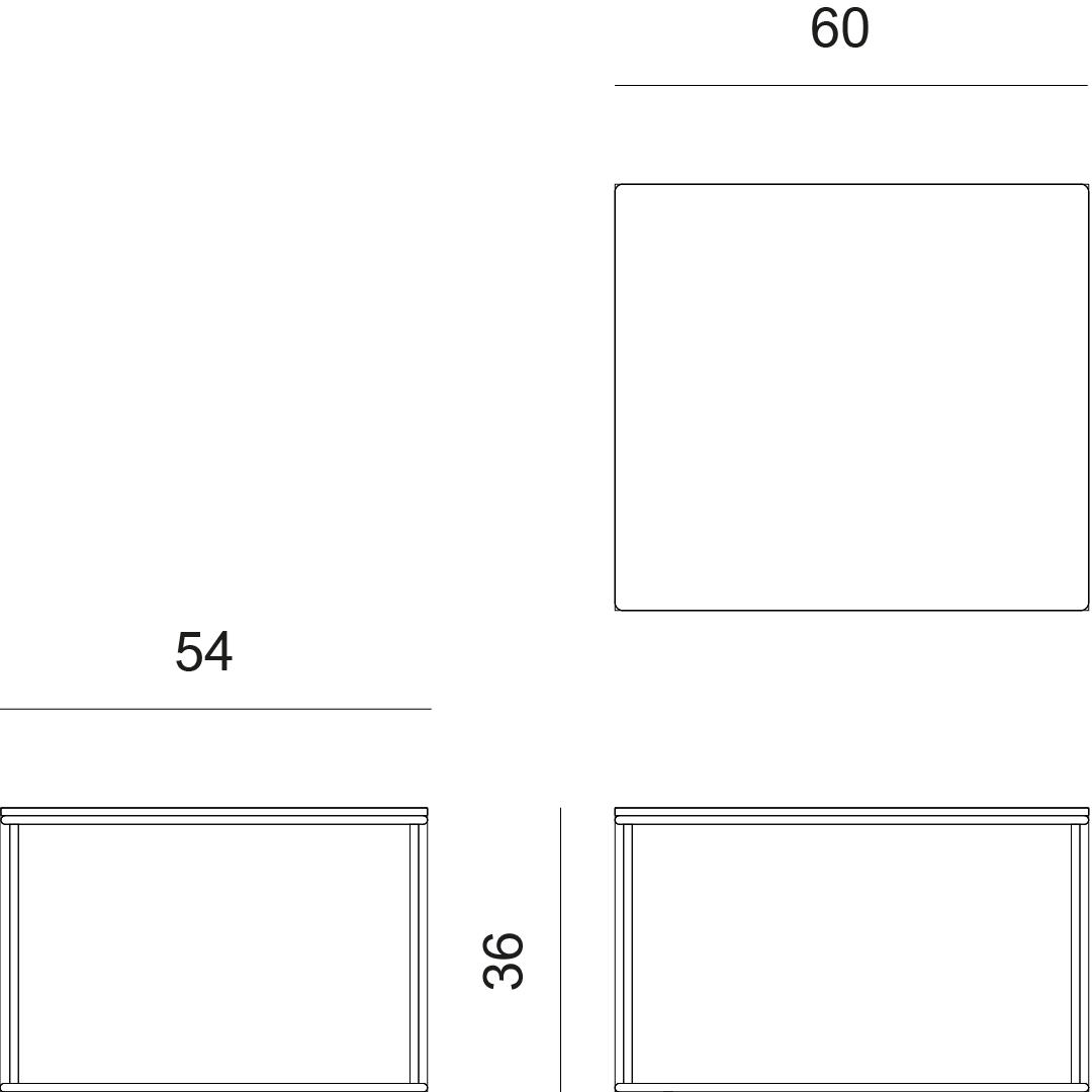 disegno panca per interni