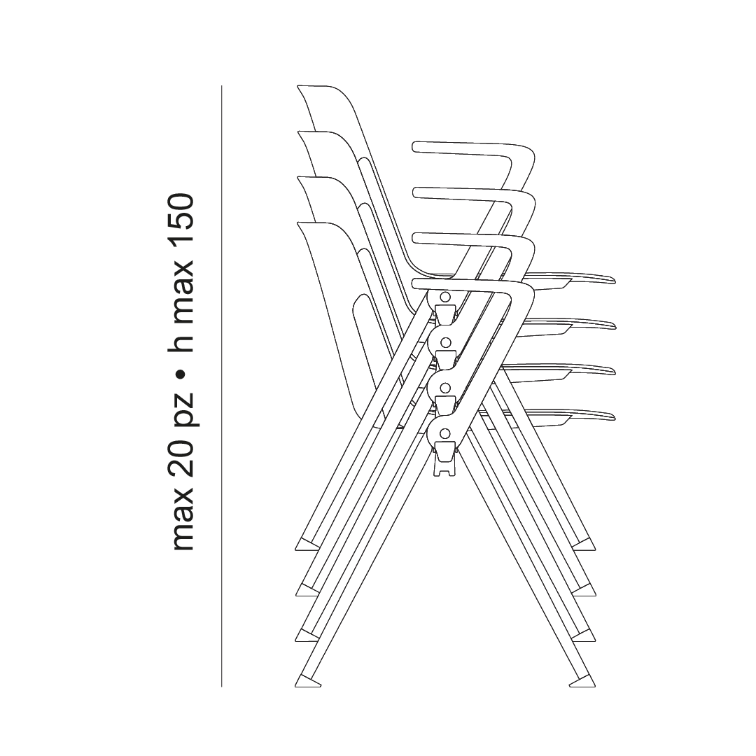 disegno tecnico seduta kate