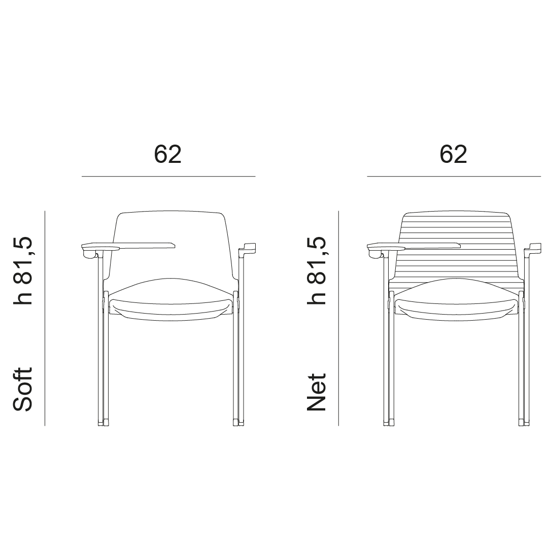 disegno tecnico seduta ken