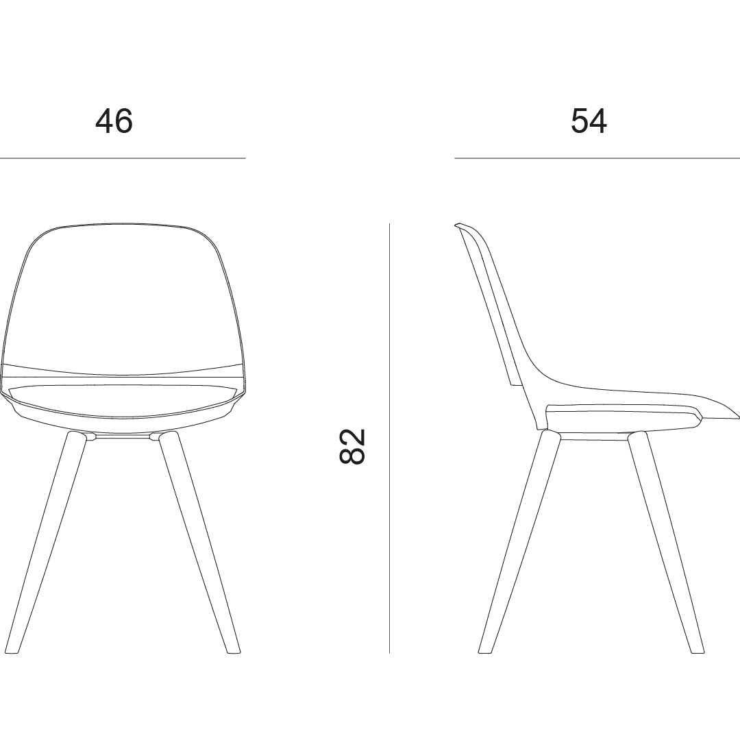 disegno tecnico seduta mary